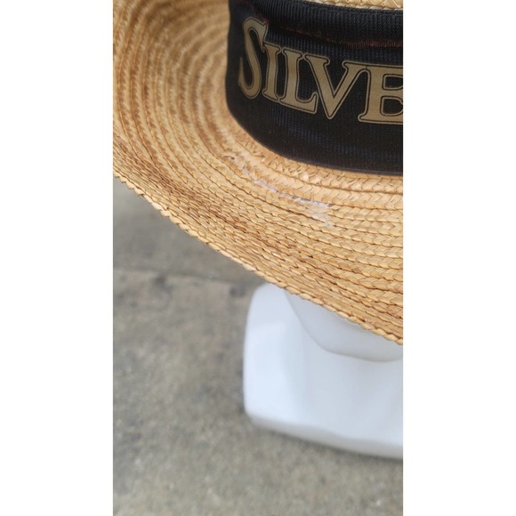 Vtg 1985 Silverado Movie Promo Straw Cowboy Hat - Picture 9 of 10